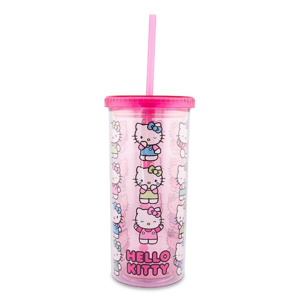 Hello Kitty Expressions Carnival Cup with Straw